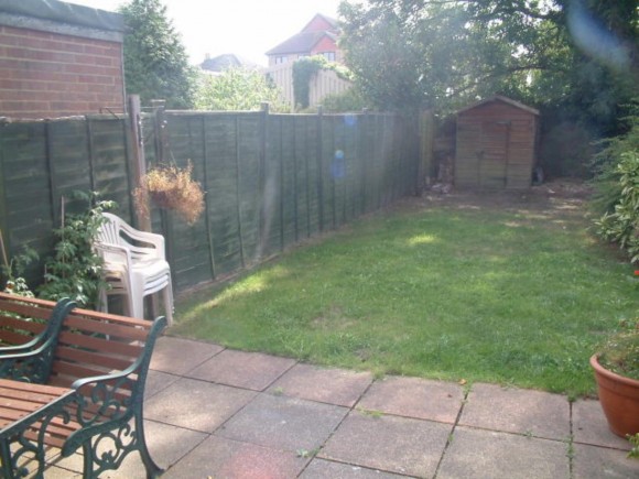 Rear garden