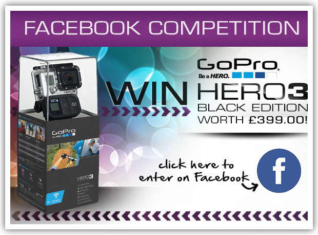 WIN A GO PRO HD HERO 3 BLACK £399.00!