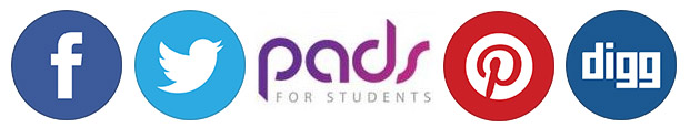 Social media advertising from pads for students